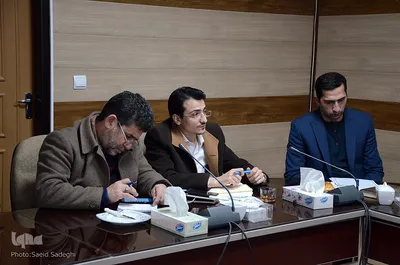 نشست خبری حجت‌الاسلام رسول برگی، رئیس شورای هماهنگی تبلیغات اسلامی استان آذربایجان شرقی