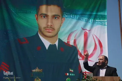 تشییع پیکر شهید «مهدی هاشمی خواه» در کلاله