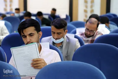 آزمون کتبی ارزیابی حافظان در اهواز