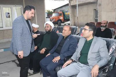 بدرقه کاروان اعزامی ملایری ها به آیین تشییع و وداع آقای شهید ایران