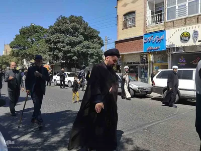 عزاداری مردم اهر در سوگ شهادت امام رضا(ع)
