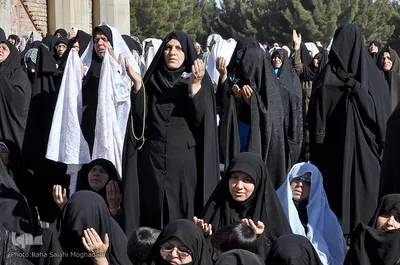 اقامه نماز باران در بیرجند