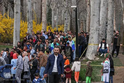 کاخ سعد آباد در ایام نوروز