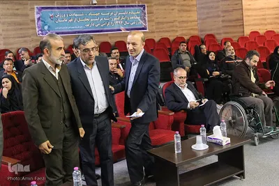 تجلیل از ورزشکاران جانباز و ایثارگر در بنیاد شهید استان فارس‎
