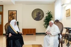 Papa Francis, Mkuu wa Jumuiya ya Waislamu Ulimwenguni wakutana mjini Vatican