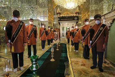 سوگواره احلی من العسل در حرم شاهچراغ (ع)