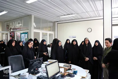 بازدید هیئتی از بانوان دینی و قرآنی عراق از ایکنا