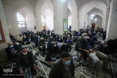 اقامه نماز جمعه پس از چند ماه تعطیلی - قزوین‎