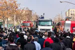 سقوط هواپیمای جنگی در تبریز