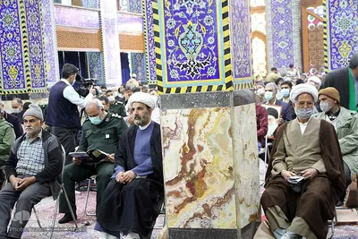 مجلس بزرگداشت شهدای دهم فروردین در مسجد حظیره یزد