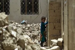 Two Yemeni Children Killed in Saudi Bombing in Ramadan
