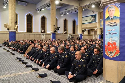 دیدار جمعی از فرماندهان نیروی هوایی با مقام معظم رهبری