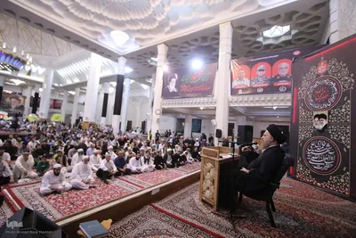 مهاجرین افغانستانی مقیم استان فارس در سوگ رهبر شهید امت