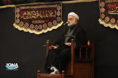 بزم روضه روز ۲۸صفر در منزل مرحوم محمدباقر روحانی