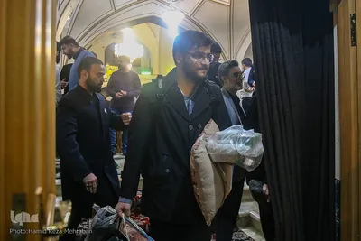 مراسم خداحافظی معتکفین