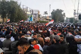 خروش میلیونی عراقی ها برای خروج تروریست های آمریکایی‌