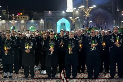 مراسم خطبه خوانی شب شهادت امام رضا(ع)
