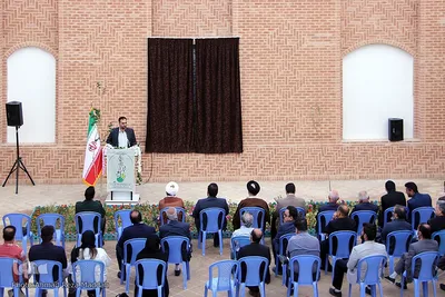 آیین  افتتاح  دبیرخانه  دائمی چهار  فصل جشنواره  طوبی در  نی ریز فارس