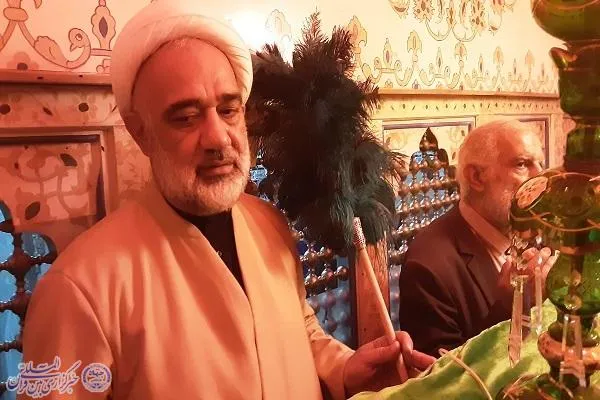 آیین غبارروبی آستان مقدس  امامزاده ابراهیم ع بابلسر همراه با تجلیل منتخبین متسابقین چهل و ششمین دوره مسابقات سراسری قرآن کریم