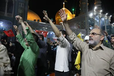 اعلام انزجار و فریاد انتقام مردم قم علیه تجاوز آمریکا به خاک ایران