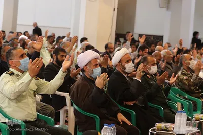 مراسم سومین روز خاکسپاری پیکر مطهر سردار شهید حاج عبدالله اسکندری