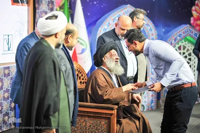 مراسم اختتامیه سومین دوره مسابقات قرآن شرکت توسعه نیشکر و صنایع جانبی اهواز