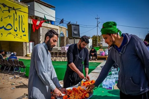 خدمت‌رسانی 800 موکب به زائران نیمه شعبان در کربلا