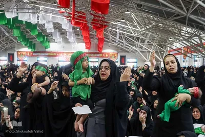 همایش شیرخوارگان حسینی در گلستان شهدای اصفهان‎