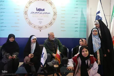 مهمانان غرفه ایکنا در نمایشگاه قرآن