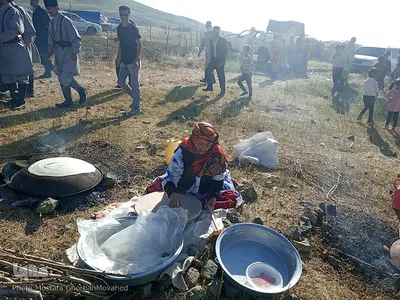 سفر یک روزه سردار عابدین خرم، فرمانده سپاه عاشورا و حضور بین عشایر ارسباران و آحاد مختلف مردم اهر