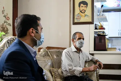 دیدار اعضای جهاددانشگاهی البرز با خانواده شهید دانشجو«مجید قربانی‌پور»