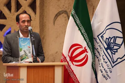 حجت الله کاظمی سرپرست دفتر امور روستایی و شوراهای استانداری مرکزی در نخستین جشنواره ملی نشریات و رسانه‌های مجازی روستا و عشایر کشور