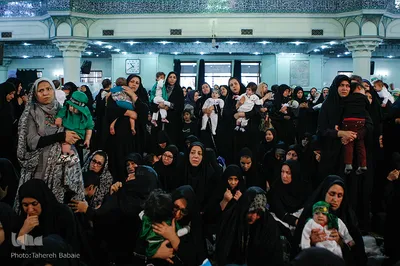 همایش شیرخوارگان حسینی در مصلی شهر ری
