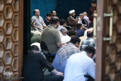 مراسم دعای عرفه در دانشگاه تهران