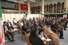 دیدار رئیس‌جمهور و هیئت دولت با رهبر معظم انقلاب اسلامی