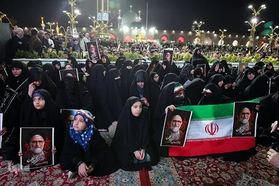 وداع با شهید «سیداسماعیل خطیب» در حرم رضوی