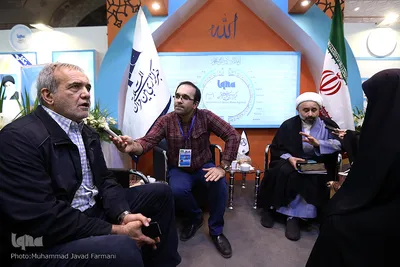 غرفه ایکنا در پنجمین روز بیست و سومین نمایشگاه مطبوعات