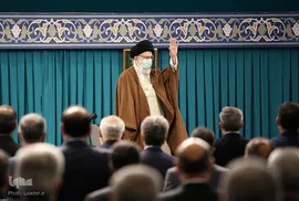دیدار سفیران و مسئولان وزارت امور خارجه با رهبر انقلاب