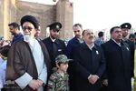 اجرای سرود سلام فرمانده به زبان ترکی و فارسی در تبریز
