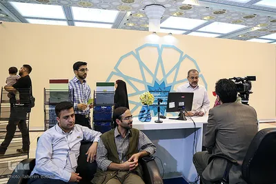 غرفه خبرگزاری ایکنا در دوازدهمین روز نمایشگاه قرآن