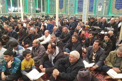 محفل انس با قرآن با حضور جعفر فردی در اهر