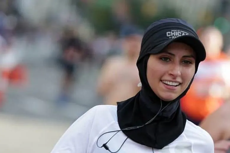 Mace Musulma Mai Hijabi ta Farko A Gudun Marathon A Boston