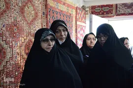 بازدید معاون رئیس جمهور در امور زنان و خانواده از نمایشگاه طرح ملی توسعه مشاغل خانگی‎‎