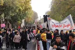 راهپیمایی ۱۳ آبان در تبریز‎‎