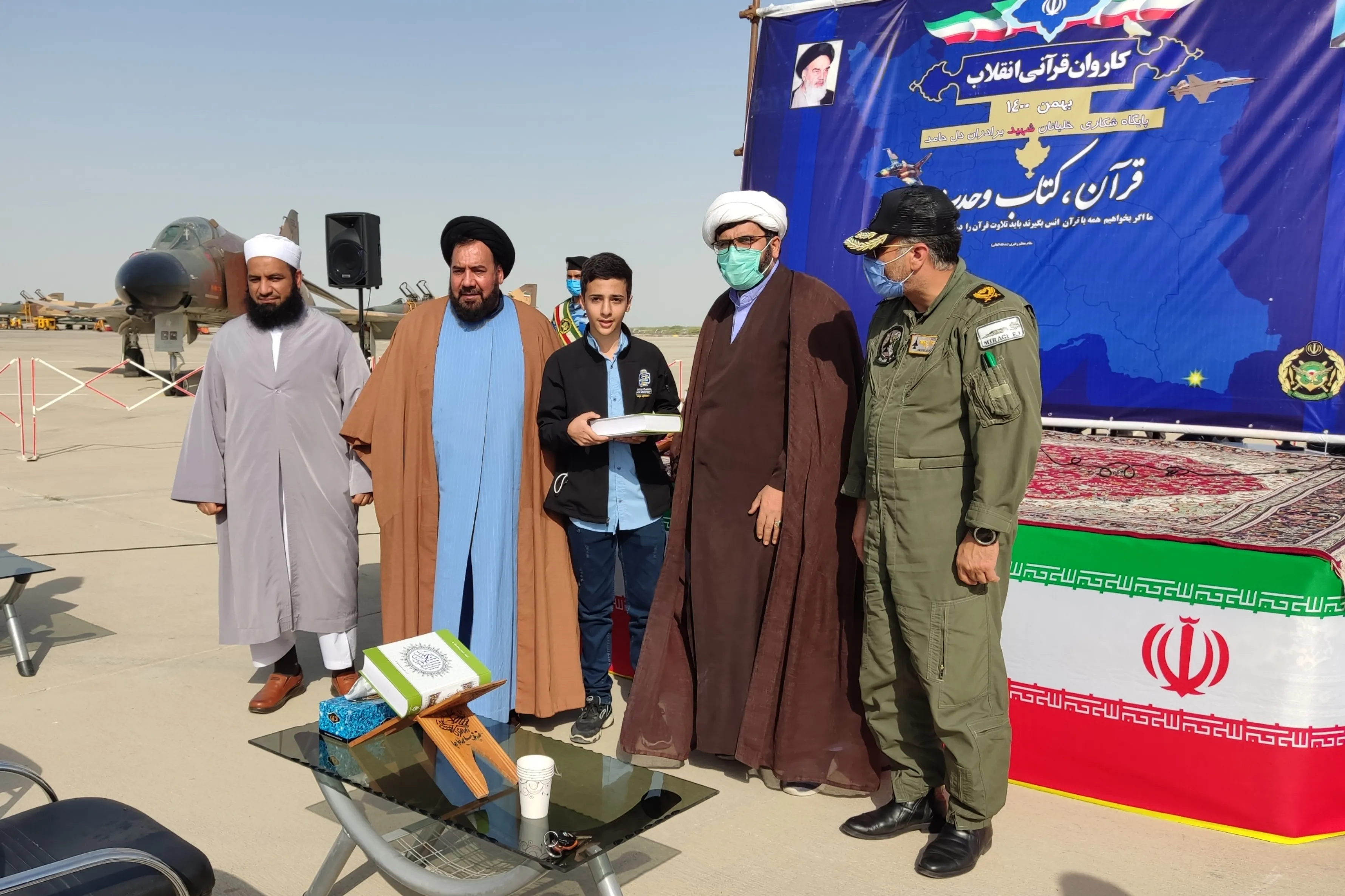 کاروان قرآنی انقلاب به کنارک رسید + عکس