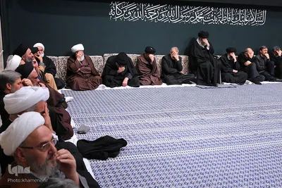 عزاداری شام شهادت حضرت فاطمه زهرا (س) در حسینیه امام خمینی(ره)