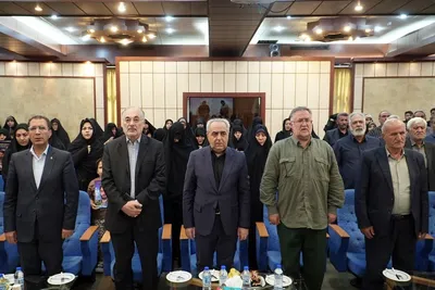 آیین تجلیل از شهدای جنگ تحمیلی دوم