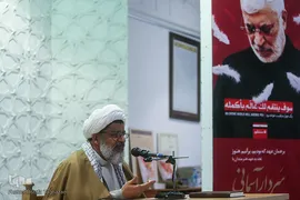 مراسم تجدید عهد هنرمندان با سردار آسمانی