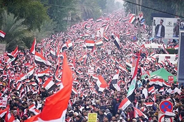 Irak halkı ABD'nin askeri varlığına 'hayır' dedi