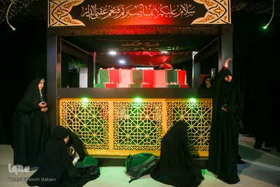 وداع با پیکر مطهر شهید امیر‌سعید قاسمی در معراج الشهدا تهران
